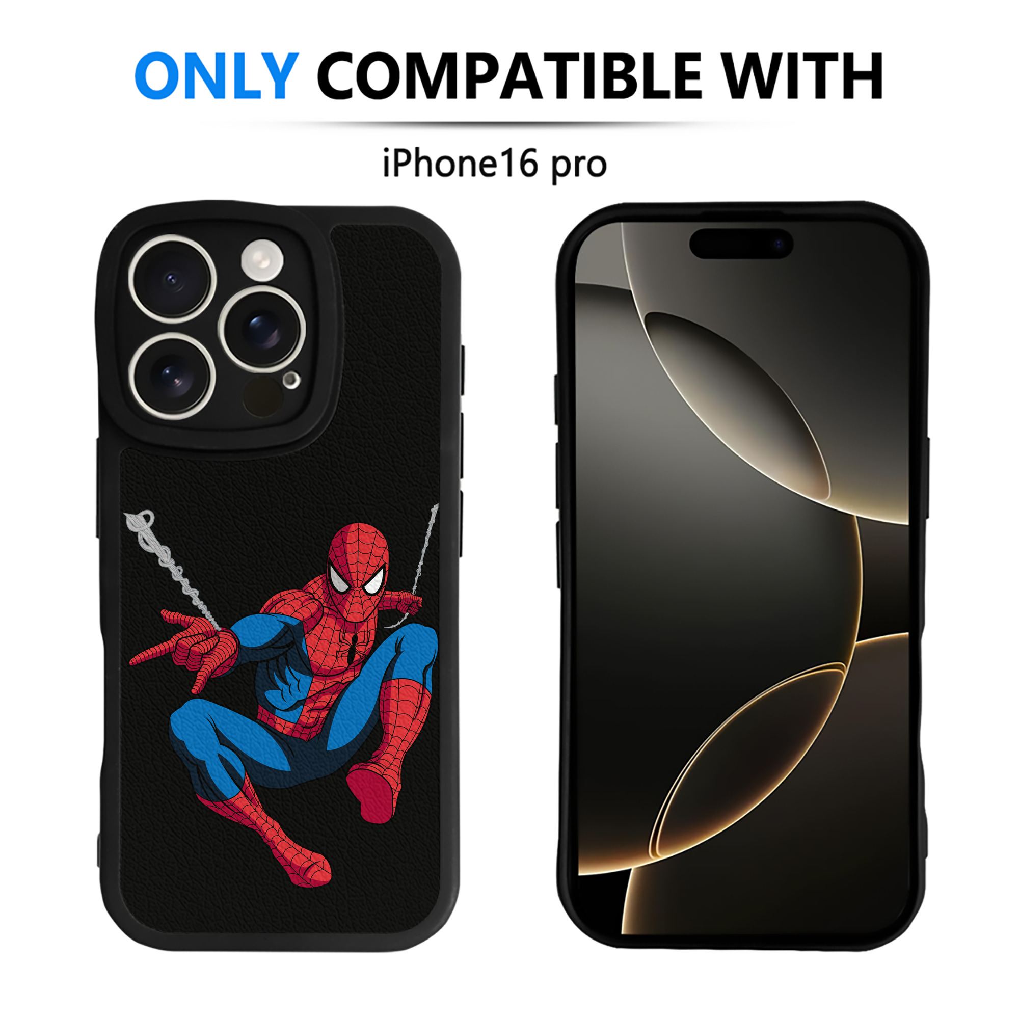 （画像用） アベンジャーズ The Avengers 【iPhone 16シリーズ対応】シリコンスマホケース（レザー調） 材質：シリコン